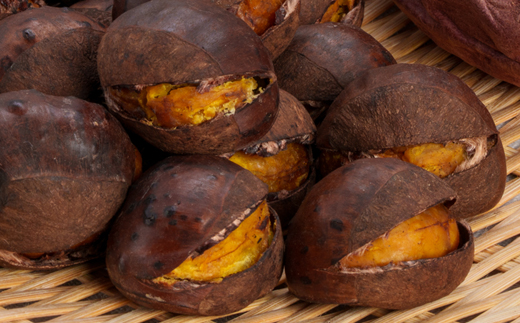 長方屋の詰め合わせセット(冷凍焼き栗・冷凍焼き芋 各300g)【配送不可地域：離島】