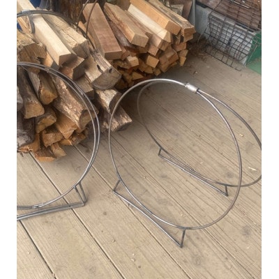 薪スタンド＆広葉樹薪約10kg【配送不可地域：沖縄県】