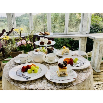 シークレットガーデンで楽しむアフタヌーンティ2名様