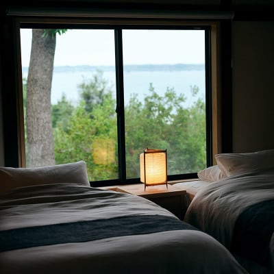 霞ヶ浦湖畔で完全プライベート。一棟貸しの宿「水郷園」宿泊券(4名様分)