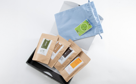 【茨城県共通返礼品:八千代町】猿島茶とシリカの自然な恵み4種セット