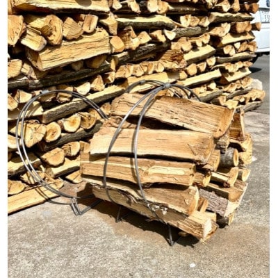 薪スタンド＆広葉樹薪約10kg【配送不可地域：沖縄県】