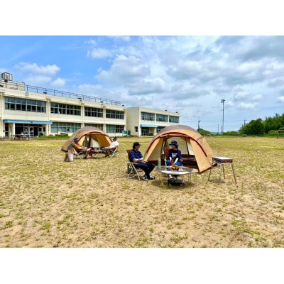 CAMPieceかすみがうら　グラウンドサイト　1日宿泊券　