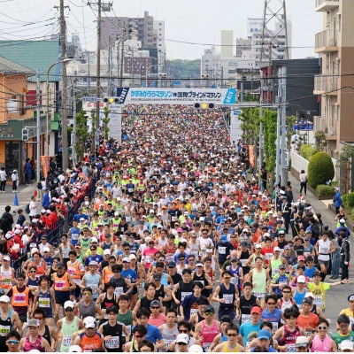 かすみがうらマラソン兼国際ブラインドマラソン2025出走権(10マイル)1名様分+地域特産品セット