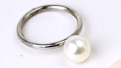 Sv925製8o和珠 真珠 リング 純銀 シルバー 指輪 パール ギフト 記念 贈り物 贈答用 アクセサリー ジュエリー ジュエリーマーノ 桜川市 [AH057sa]
