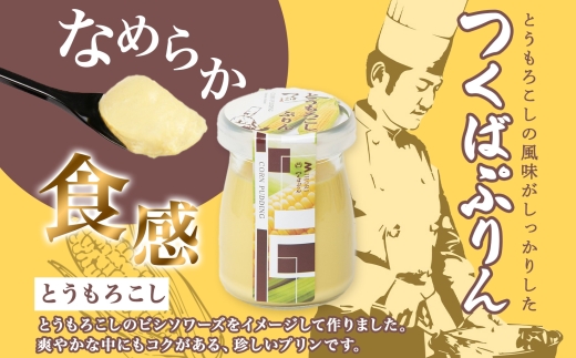 無地熨斗 つくばぷりん とうもろこしぷりん 6個 プリン ぷりん とうもろこし トウモロコシ 牛乳 ミルク 卵不使用 スイーツ 贅沢 洋菓子 おやつ 冷菓 ご褒美 デザート 人気 グルメ お取り寄せ ギフト プレゼント 贈り物 贈答品 冷蔵 送料無料 ふじ屋 茨城県 桜川市 [EW030sa]