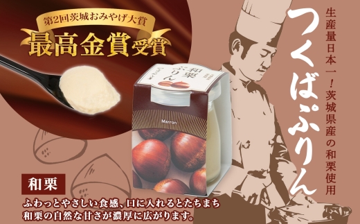 無地熨斗 つくばぷりん 和栗ぷりん 6個 プリン ぷりん 和栗 くり クリ 栗 牛乳 ミルク 卵 とろける スイーツ 贅沢 洋菓子 おやつ 冷菓 和スイーツ ご褒美 デザート 人気 グルメ お取り寄せ ギフト プレゼント 贈り物 贈答品 冷蔵 送料無料 ふじ屋 茨城県 桜川市 [EW033sa]