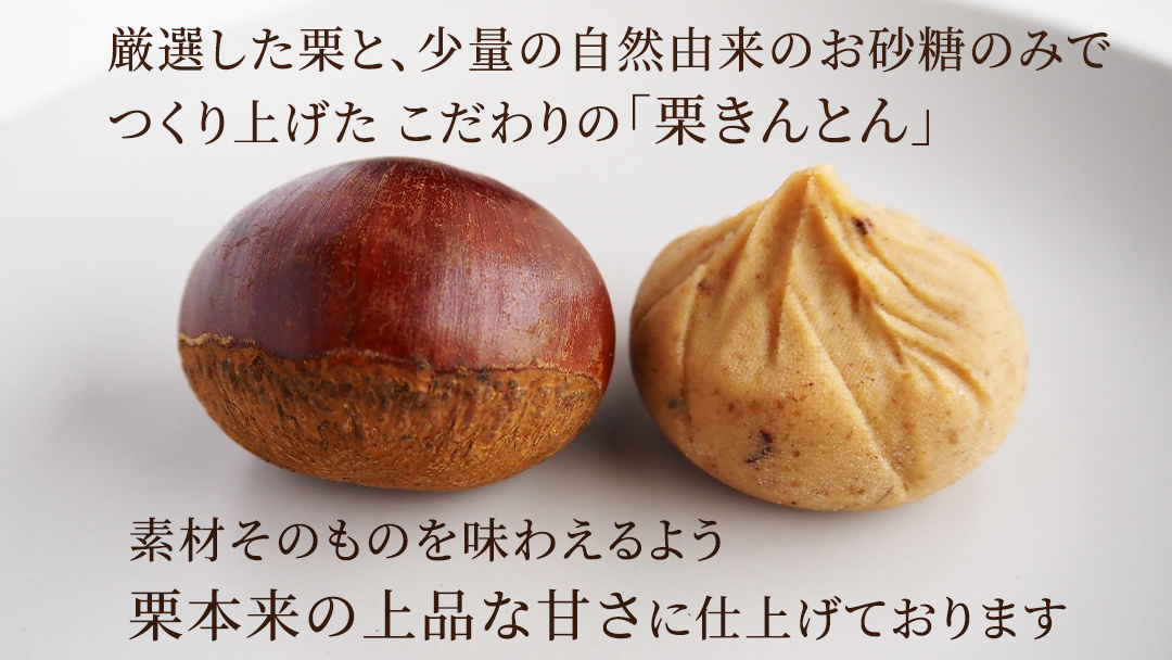栗の深雫 (くりのしずく) 2箱 完熟 栗 くり クリ 栗きんとん 和菓子 おかし お菓子 贈り物 贈答 ギフト 秋 冬 [FC011sa]