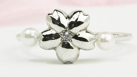 桜のパールリング【桜川匂nioi】ダイヤモンド 宝石 指輪 パール k10 ジュエリー プレゼント ギフト 記念 贈り物 贈答 [AH006sa]