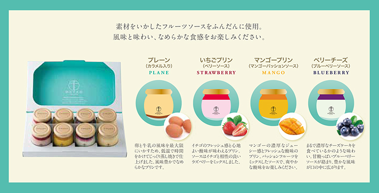 【 お中元 熨斗付き (短冊) 】銀座千疋屋 銀座プリン 詰め合わせ PGS-316 計8個 4種類×2 銀座千疋屋 スイーツ ギフト プリン 洋菓子 高級 お取り寄せ フルーツ セット 瓶 冷凍 お菓子 おしゃれ 箱入り贈り物 [EJ003sa]