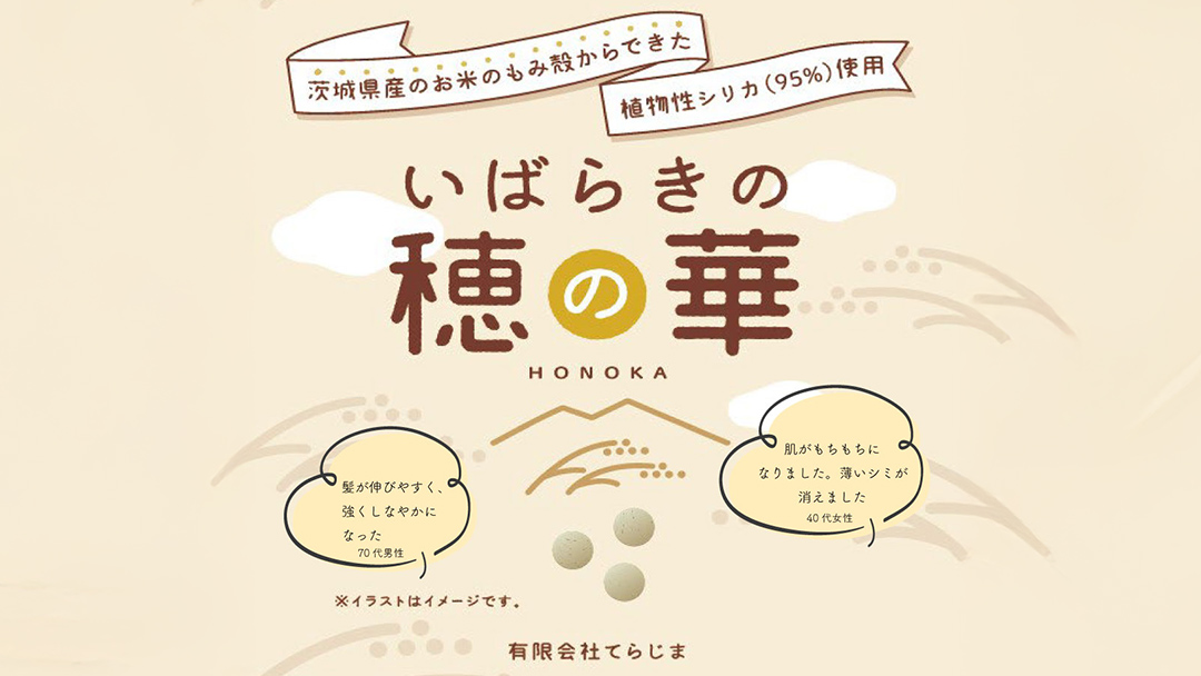 『 いばらきの穂の華 』 3袋 セット ( 90日分 / 1日2粒目安 ) 植物性 シリカ シリカパウダー ケイ素 ミネラル 紅 菊芋 菊芋パウダー 茨城県産 お米 こめ コメ もみ殻 健康補助 栄養 栄養素 食品 携帯 小分け パウチ 小粒 3ヶ月分 [SC059sa]