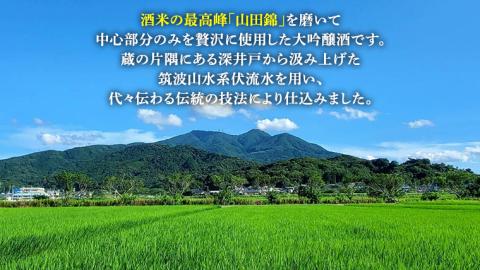 【12月上旬より順次発送】＜ お歳暮熨斗付 ＞花の井 大吟醸 1.8L 一升瓶 酒 お酒 のし 熨斗 ギフト 贈答 桐箱 お歳暮 御歳暮 日本酒 茨城県[AD008sa]