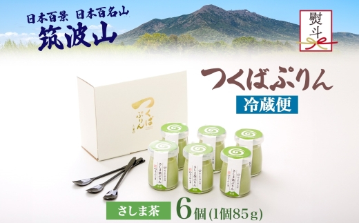無地熨斗 つくばぷりん さしま茶ぷりん ６個 プリン ぷりん さしま茶 茶 抹茶 牛乳 ミルク 卵不使用 スイーツ 贅沢 洋菓子 おやつ 冷菓 和スイーツ ご褒美 デザート 人気 グルメ お取り寄せ ギフト プレゼント 贈り物 贈答品 冷蔵 送料無料 ふじ屋 茨城県 桜川市 [EW035sa]