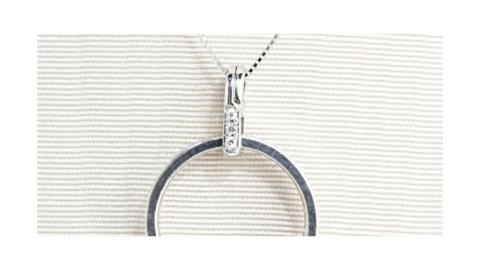 【リング収納くん】プラチナ製 ダイヤモンド ペンダント リング収納 プラチナ ダイヤモンド ジュエリー [AH094sa]