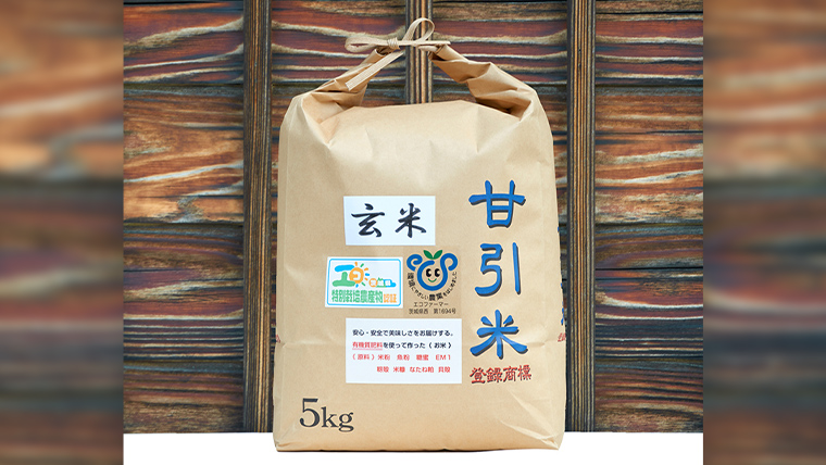 令和7年産 桜川市の 厳選 甘引米 コシヒカリ 玄米 5kg 特別栽培米 コシヒカリ こしひかり 玄米 米 こめ コメ 有機肥料 桜川市産 茨城県 いばらき[BA003sa]