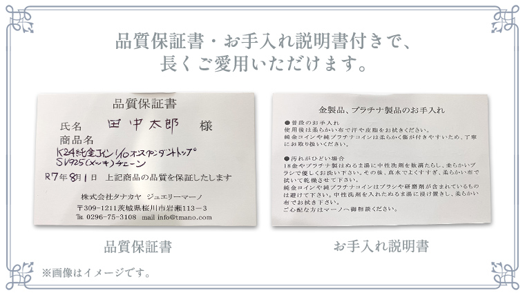 Pt1000 純プラチナ フォースコイン 1/10oz ペンダントトップ  プラチナ ネックレス ジュエリー アクセサリー ギフト プレゼント 贈り物 [AH120sa]