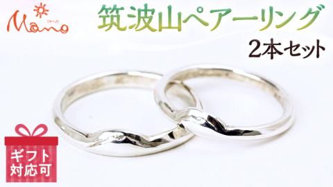 筑波山ペアリング2本セット ペアリング pt950 プラチナ ギフト 記念 結婚指輪 贈り物 贈答用 リング アクセサリー ジュエリー ジュエリーマーノ 桜川市 [AH065sa]
