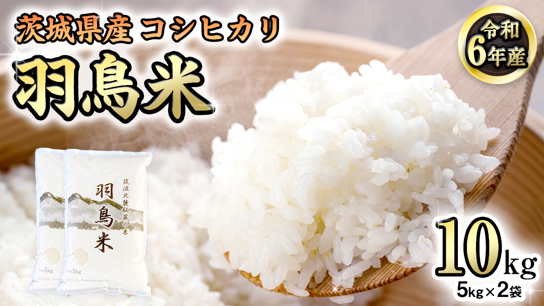 令和6年産 新米 】 茨城県産 コシヒカリ 「 羽鳥米 」 15kg ( 5kg × 3袋 ) 米 お米 コメ 白米 ごはん 精米 国産 茨城県  桜川市 限定 期間限定 数量限定 幻の米[AX001sa]: 桜川市ANAのふるさと納税