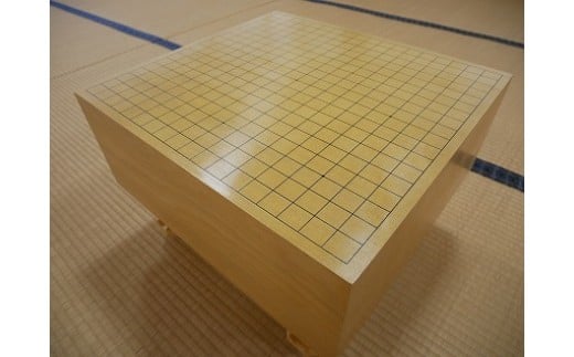 GS-13【 碁盤 】 新カヤ 60号 足付き 囲碁 将棋 木工品