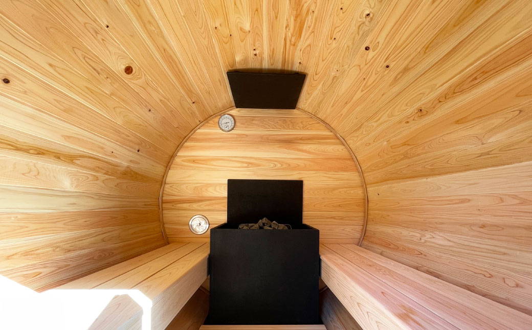 MS-34【 サウナ小屋 】 BURROW mini （バロウミニ） 2.0Mタイプ