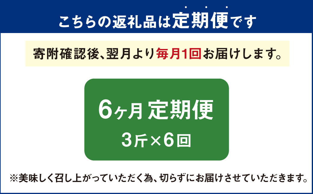 AU-13 6ヵ月定期便　高級食パン 3斤×6回 食パン パン