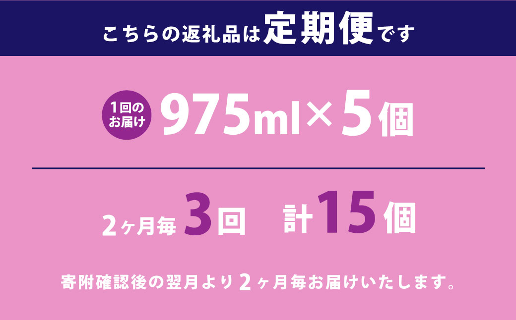 【2ヶ月毎3回定期便】マウスウォッシュ メイクアニューハビット （ノンアルコール フルーティシトラス）975ml×5個 セット 洗浄 洗口液 日用品