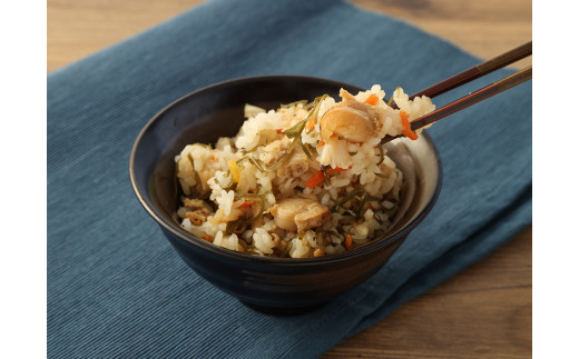 【北海道産原料使用】帆立の炊き込みご飯の素 200g(2合用)×8回分 ほたて 昆布 魚貝 海鮮 炊き込みごはん ごはん ご飯 おにぎり 調理 時短