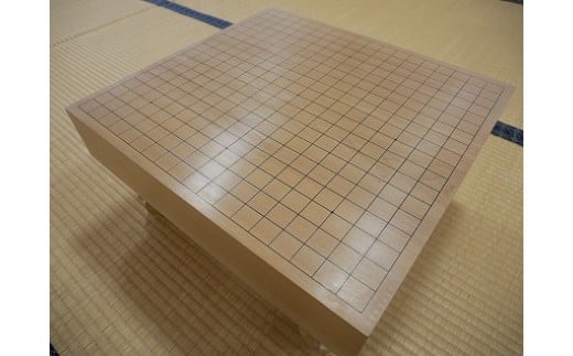 GS-11【 碁盤 】桂30号 足付き 囲碁 将棋 木工品