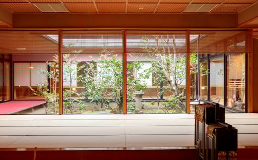 茶寮砂の栖「特別室」1泊2食付 ペア 宿泊券 旅行 チケット