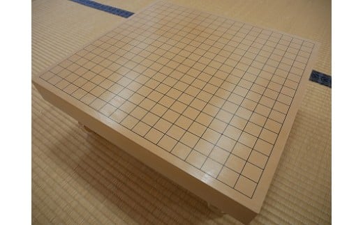GS-10【 碁盤 】新桂20号接合盤 足付き 囲碁 将棋 木工品