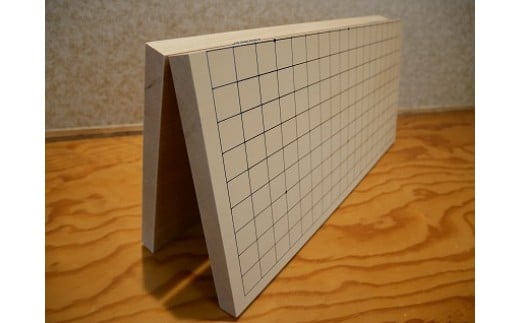 GS-02【 碁盤 】新桂 7号 接合折盤 囲碁 将棋 木工品