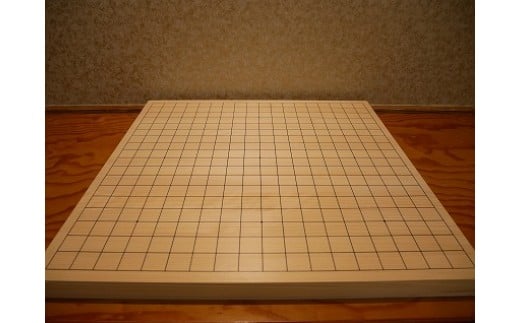 GS-06【 碁盤 】 桧 10号 接合盤 卓上 囲碁 将棋 木工品