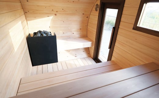 BS-37【 サウナ小屋 】 BURROW OVAL （バロウオーバル）