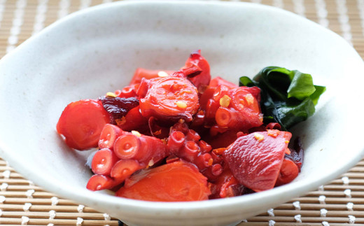 国産 ピリ辛 たこ 合計1.8kg 180g(たこ80g、調味液100g)×10パック