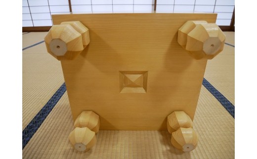 GS-13【 碁盤 】 新カヤ 60号 足付き 囲碁 将棋 木工品
