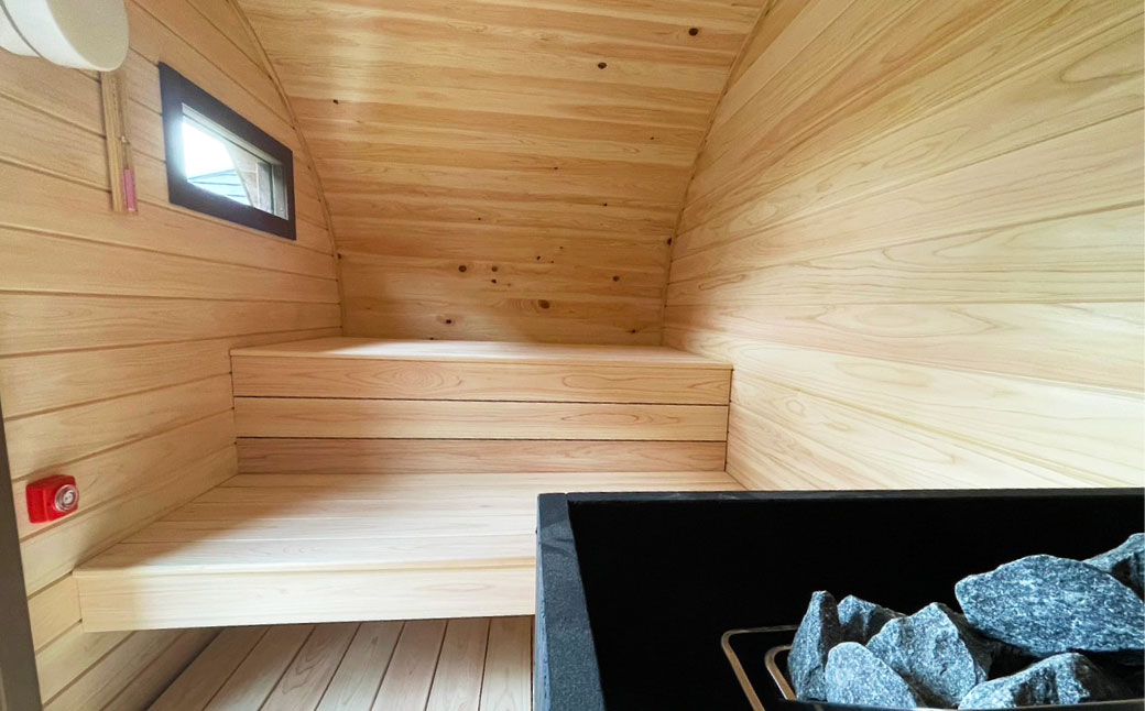 BS-37【 サウナ小屋 】 BURROW OVAL （バロウオーバル）