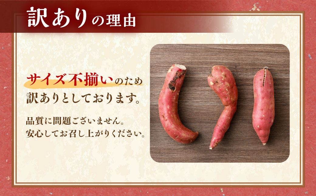 【 訳あり 】“熟成” 茨城県産 さつまいも 【 紅はるか 】 約10kg （茨城県共通返礼品・行方市産） 芋 いも サツマイモ 野菜 やさい 国産