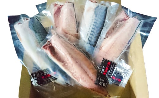 【12ヶ月定期便】 越田の干物 大さば 3枚入×1パック 合計36枚 干物 鯖 さば 魚 お魚 さかな さば サバ