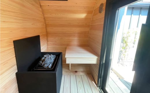 BS-35【 サウナ小屋 】 BURROW （バロウ） 1.5Mタイプ