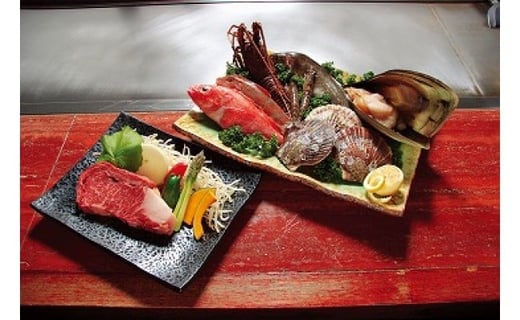 【平日限定】 ステーキイン欅 贅沢ディナーコース 2名様分 ペア 食事 チケット