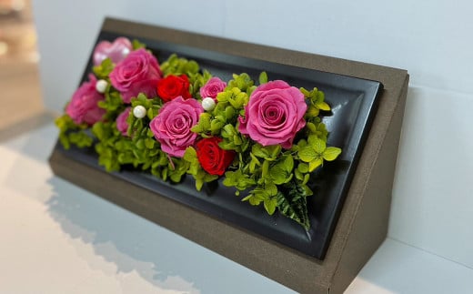 【ピンク】プリザーブドフラワー(大) インテリア 花 お花 ギフト お祝い 贈り物 ラッピング