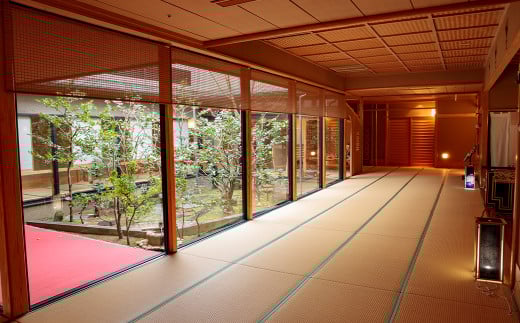 Z-17 茶寮　砂の栖「特別室」一泊一食付（朝食のみ）ペア 宿泊券 旅行 チケット