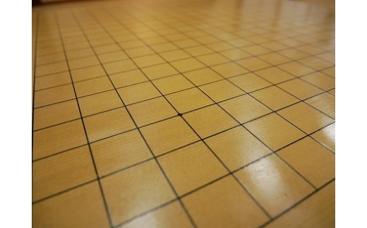 GS-13【 碁盤 】 新カヤ 60号 足付き 囲碁 将棋 木工品