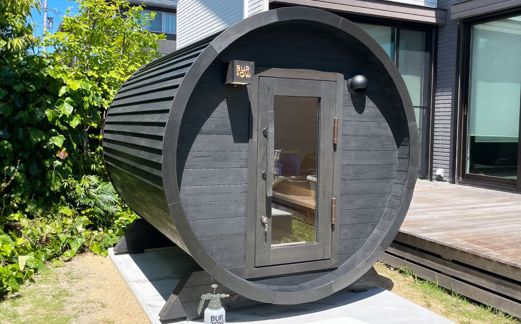 MS-34【 サウナ小屋 】 BURROW mini （バロウミニ） 2.0Mタイプ
