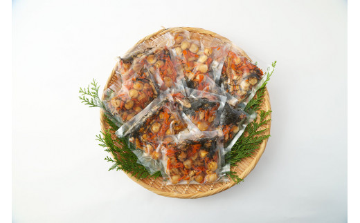 【北海道産原料使用】帆立の炊き込みご飯の素 200g(2合用)×8回分 ほたて 昆布 魚貝 海鮮 炊き込みごはん ごはん ご飯 おにぎり 調理 時短