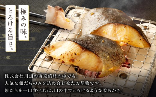 【4ヶ月定期便】西京漬け 極み銀だら 12枚セット ／ 計約3.36kg 4ヶ月 4回 西京味噌 銀だら 鱈 たら タラ 魚 海鮮 魚介 漬け魚 漬魚 焼き魚 切り身 切身 おかず おつまみ セット 定期便 茨城県 神栖市 冷凍