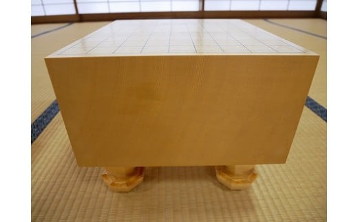 SS-30【 将棋盤 】新カヤ 60号 足付き 駒台 セット 囲碁 将棋 木工品