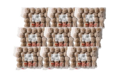 あらびき いわし つみれ 合計2.7kg (15g×20粒×9パック) イワシ 鰯 練り物 すり身 鍋 おでん 具