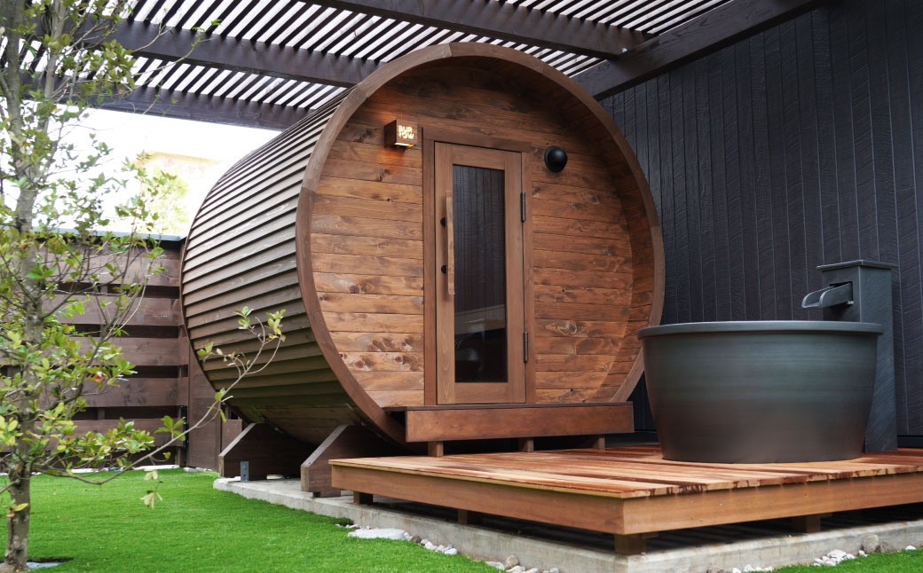 BS-36【 サウナ小屋 】 BURROW （バロウ） 2.0Mタイプ