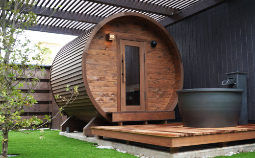 BS-36【 サウナ小屋 】 BURROW （バロウ） 2.0Mタイプ